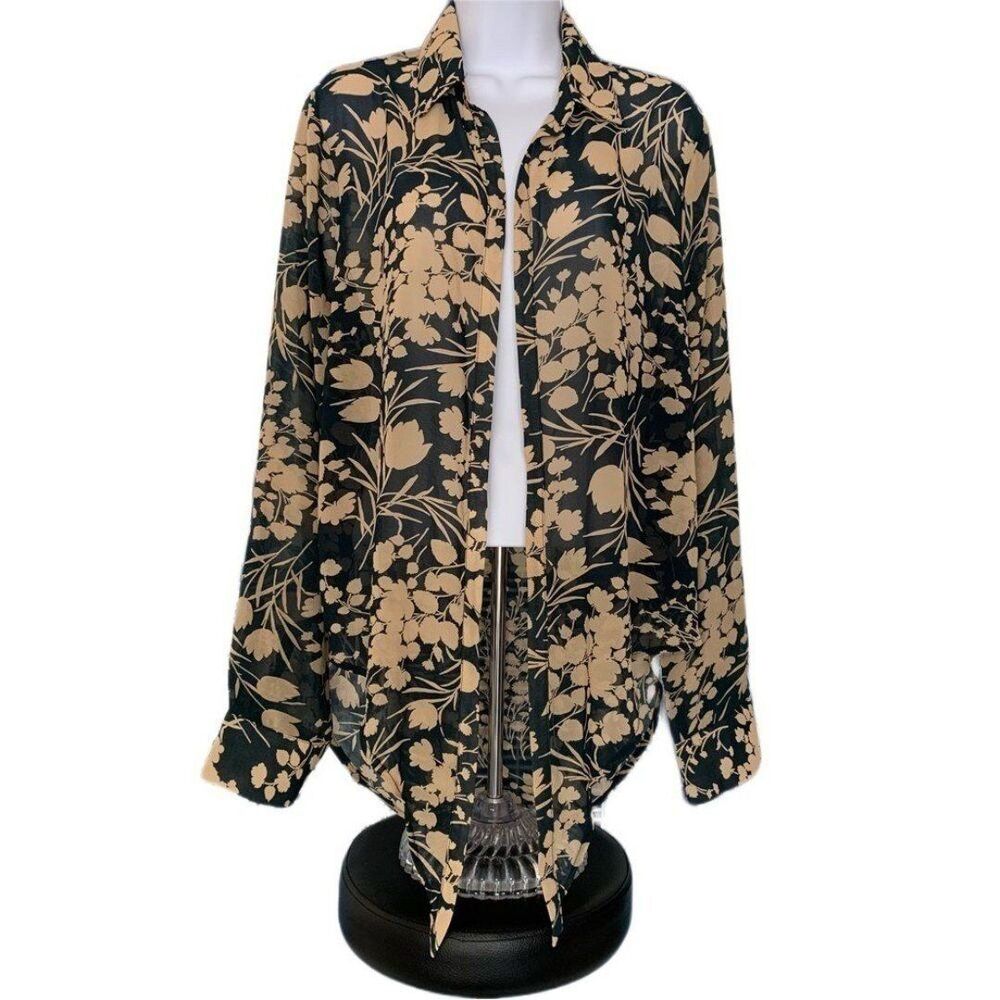NWT Fashion Nova Printed Tunic Blouse Size 2XL